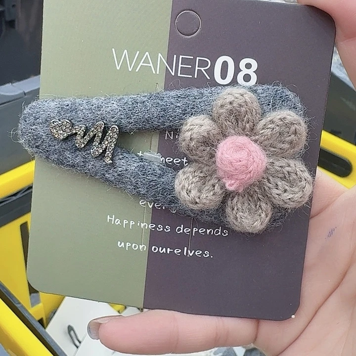 皮质非金属粉色花花拜拜