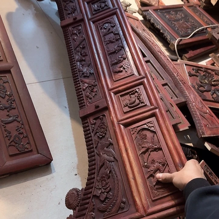 听***！香榧木老木雕等艺术品的