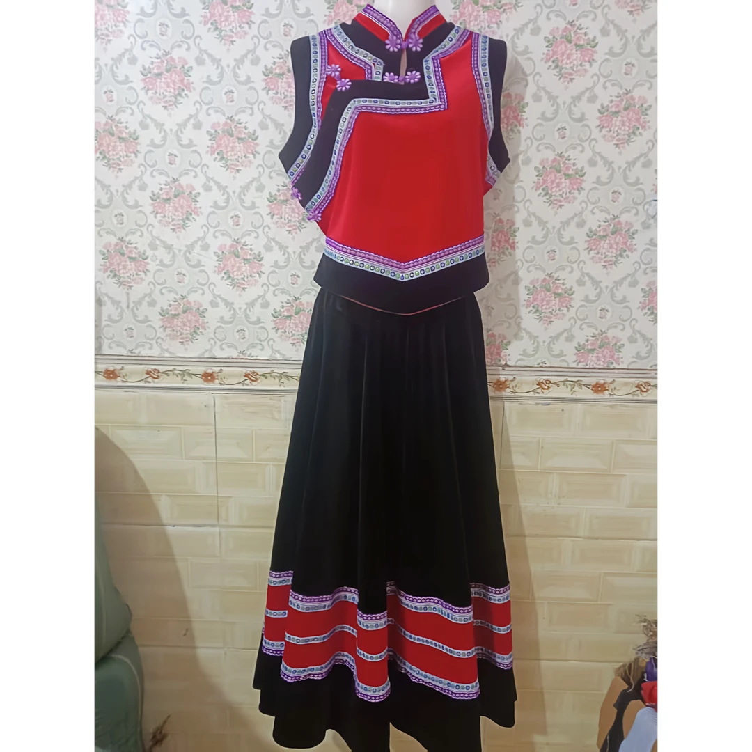 傈僳族新款女装套装长裙