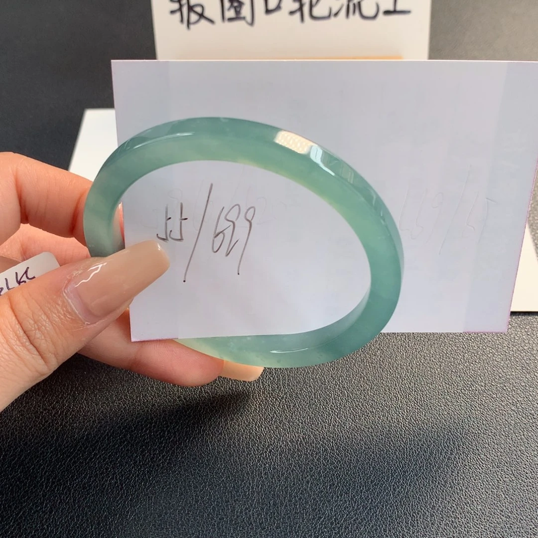 翡翠未镶嵌手镯天然翡翠