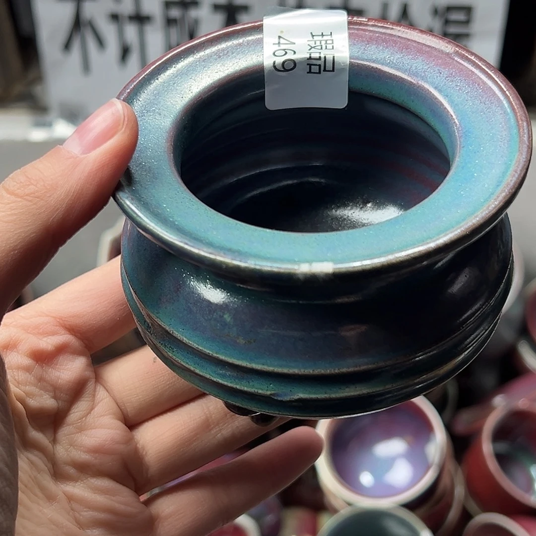 陶摆件窑口自销原矿钧瓷