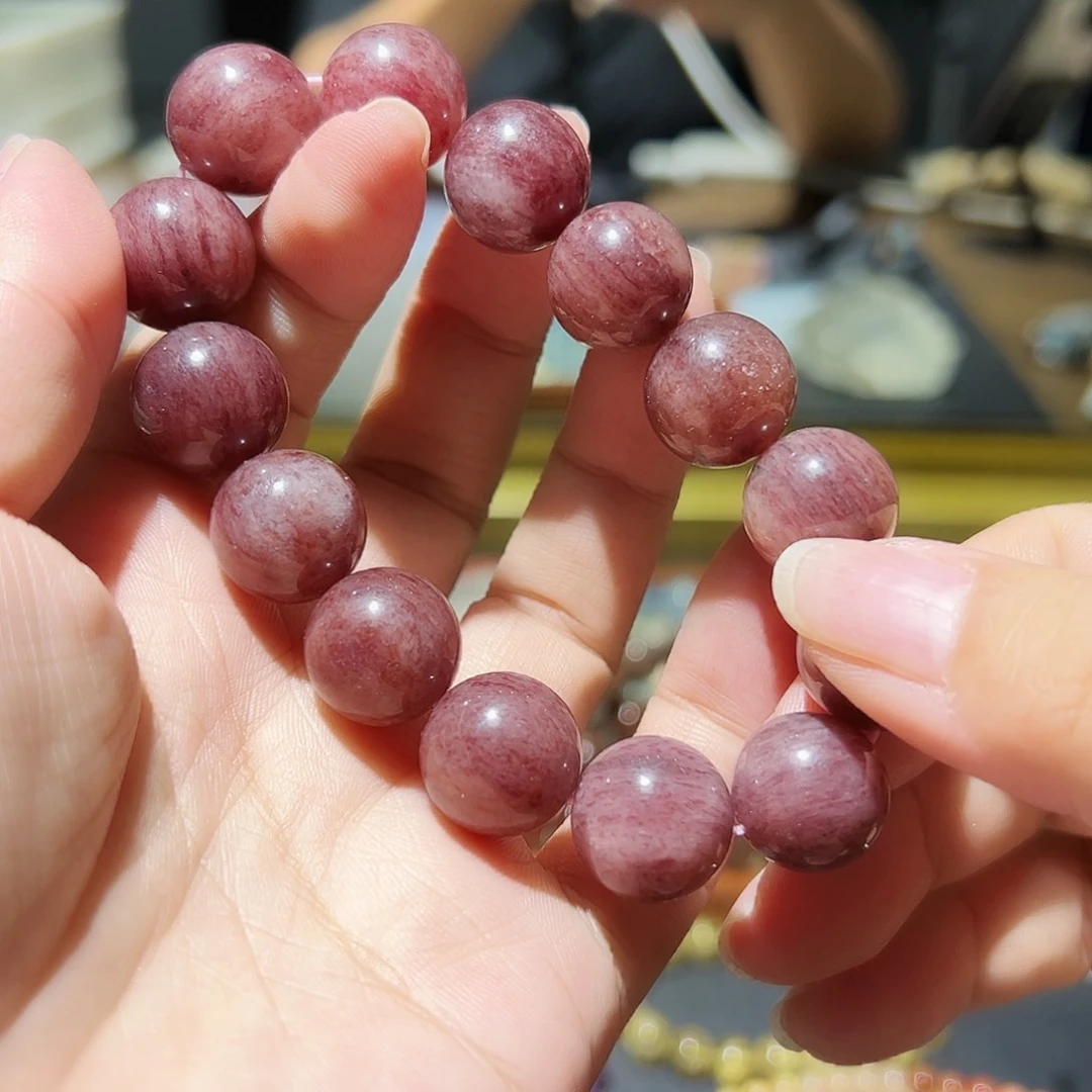 水晶手链未镶嵌荆棘玫瑰极光23手链15毫米13号