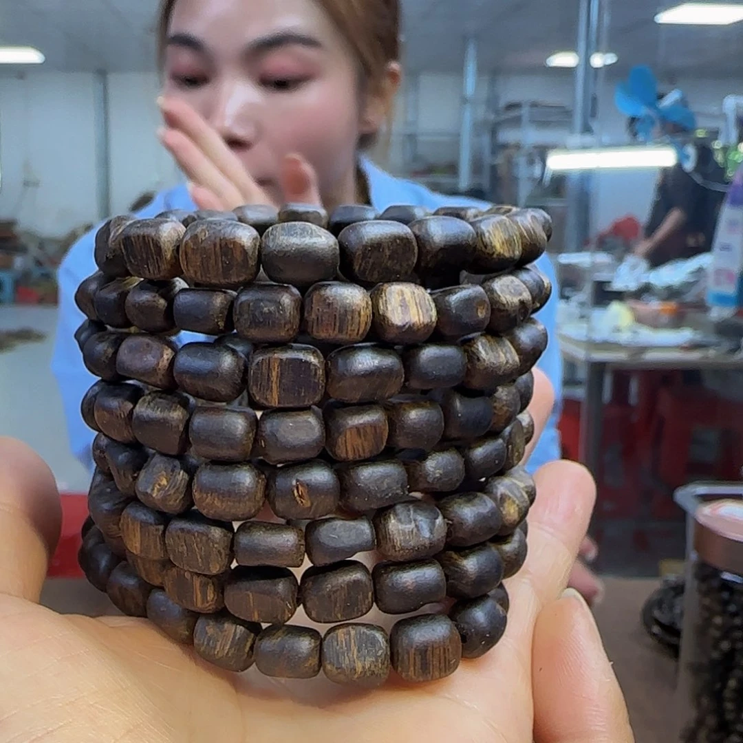 沉香手串多样性发货1条香尖沉水板头86