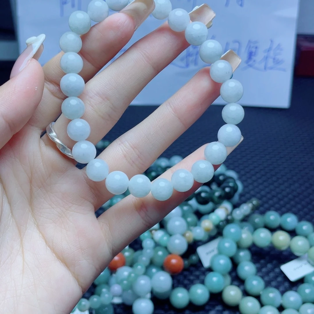 未镶嵌戒指翡翠珠串