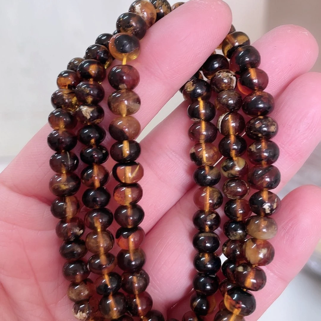 琥珀裸石未镶嵌七