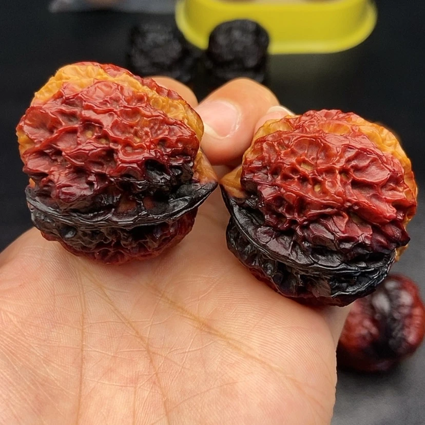 【闪购商品】把件文玩核桃41尺珊瑚绣球蟾