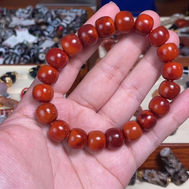 南红玛瑙未镶嵌颈饰52