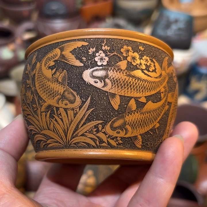 茶杯紫砂宜兴紫砂主人杯