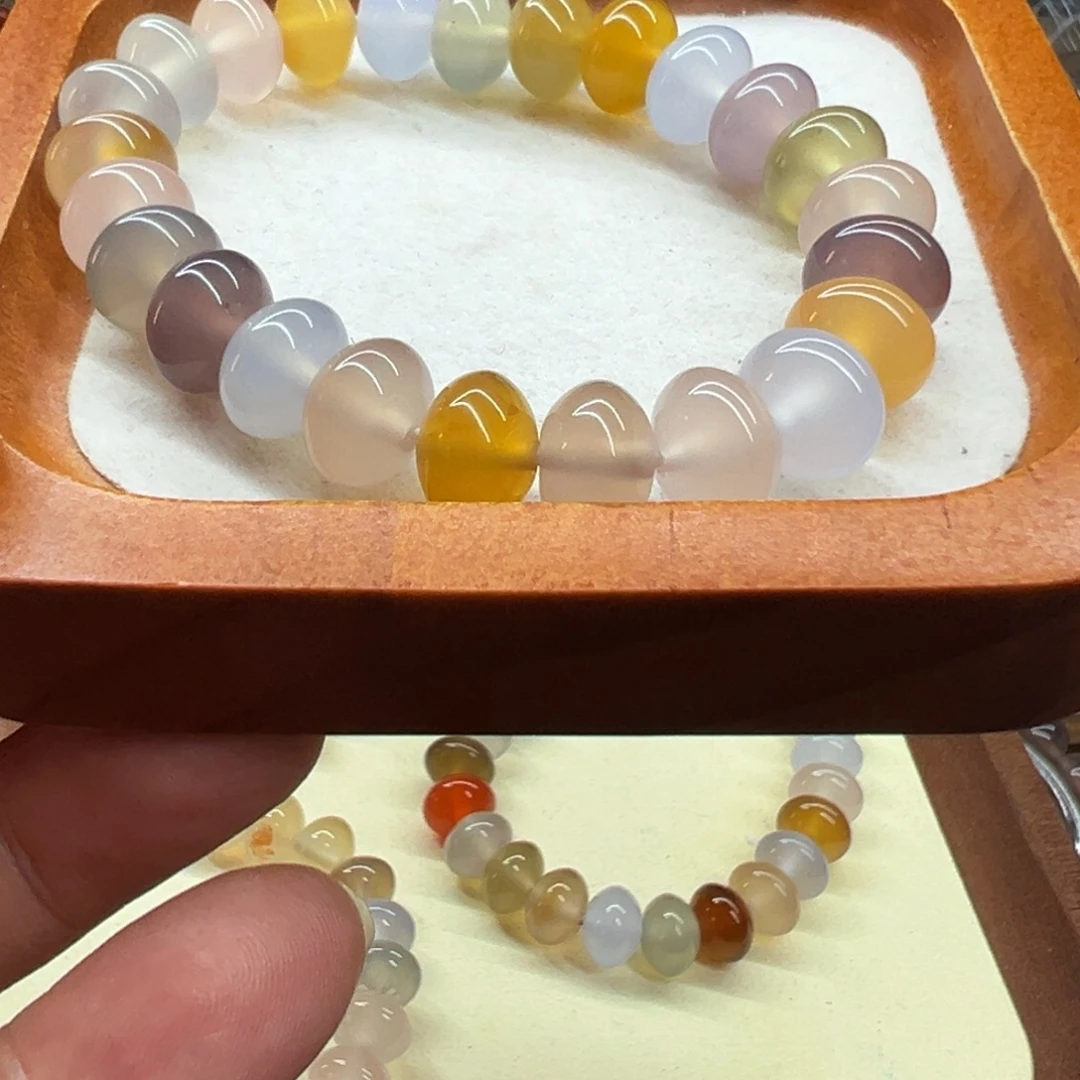 玛瑙/玉髓未镶嵌手链