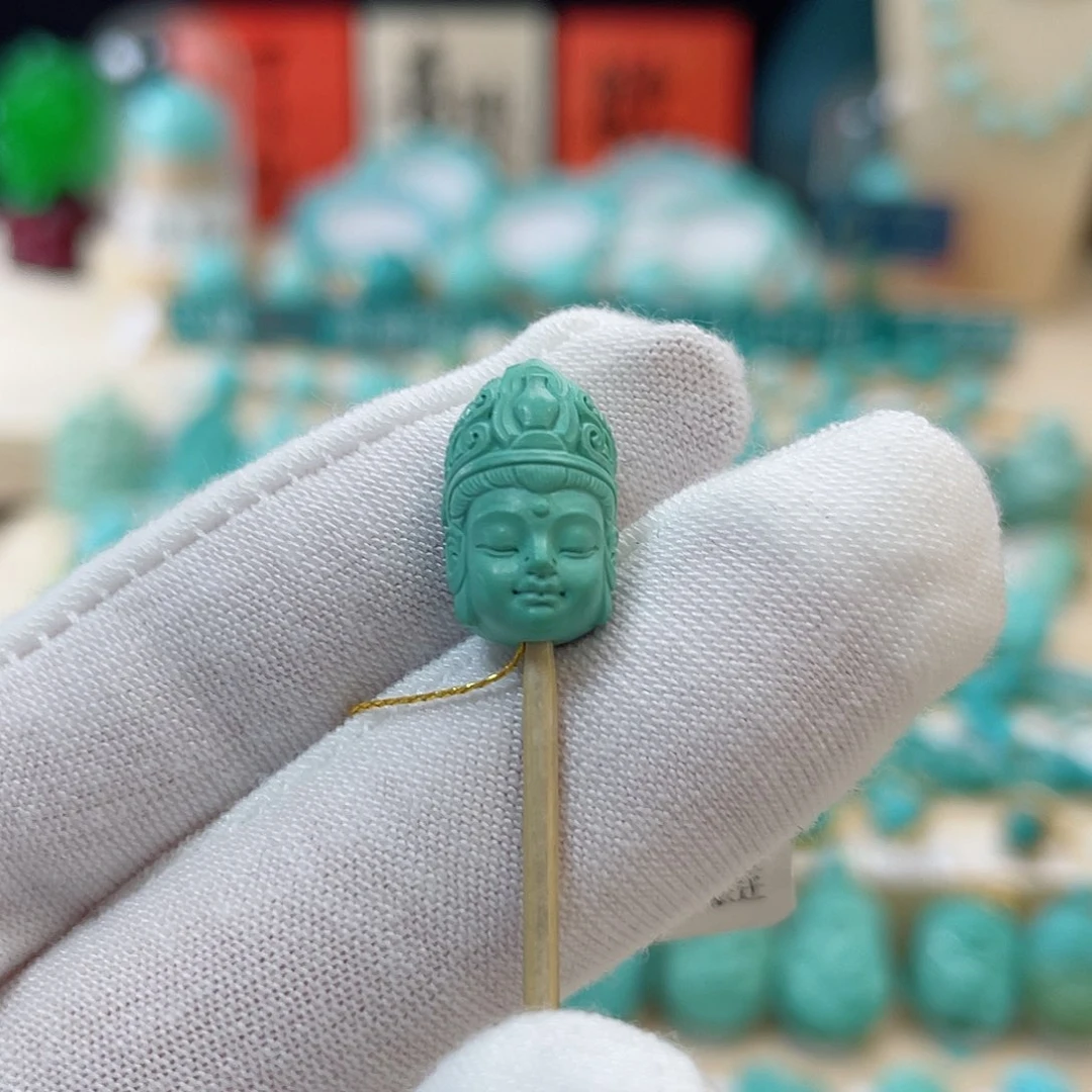 绿松石珠宝奇石未镶嵌