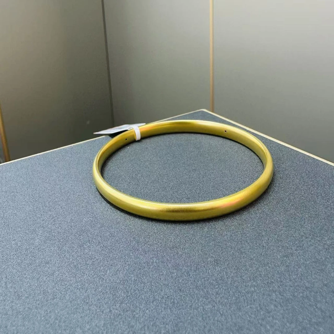 【莹莹专享】足金999 磨砂 GP 8.5 #55 纳金添福