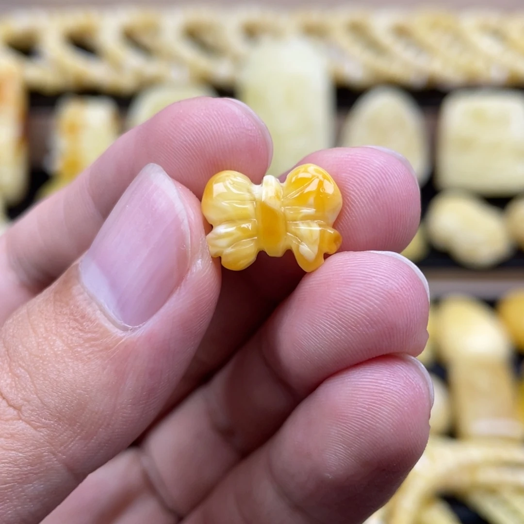 裸石琥珀未镶嵌琥珀蜜蜡