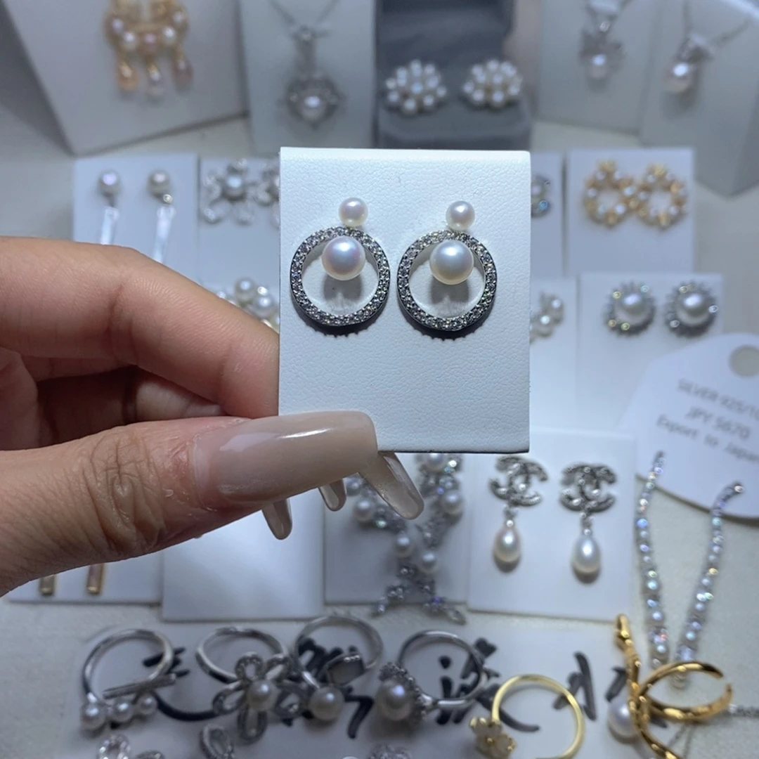 耳饰淡水珍珠未镶嵌