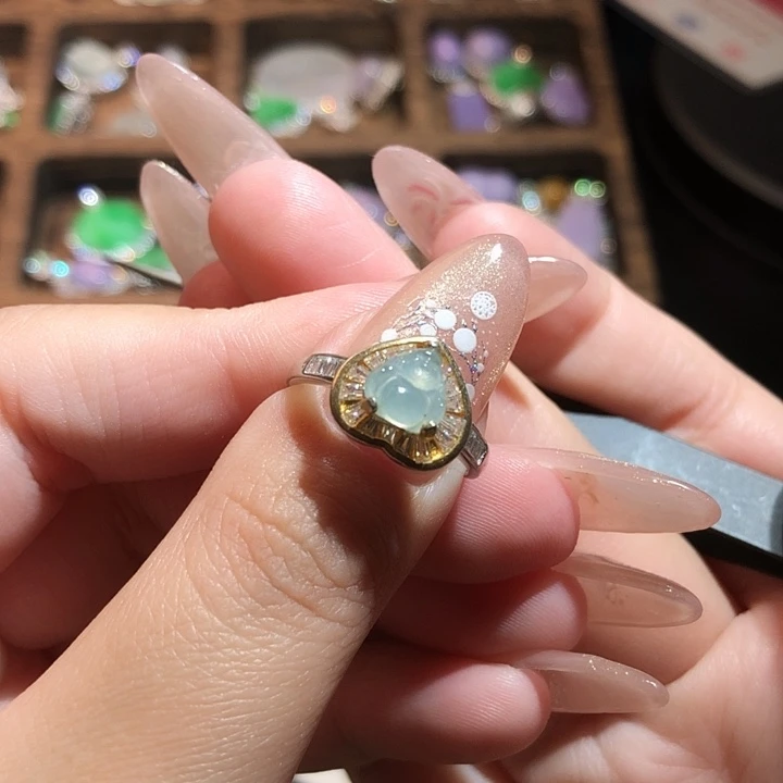 翡翠未镶嵌项链翡翠