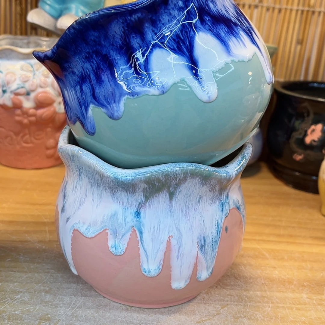 【闪购商品】陶瓷花盆