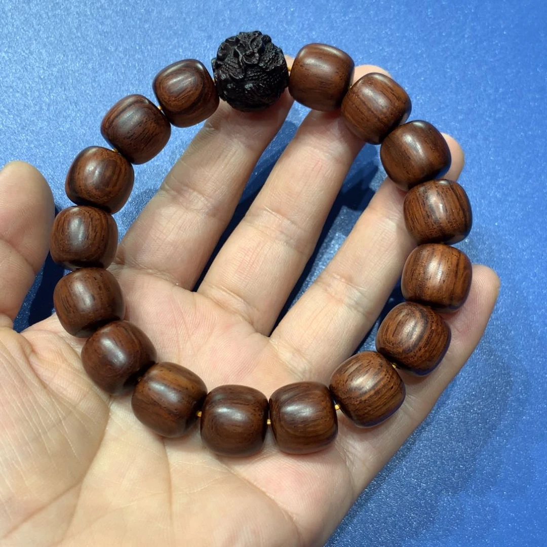 黄花梨/降香黄檀海南黄花梨手串1.4