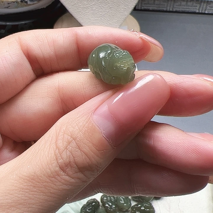 和田玉未镶嵌颈饰030