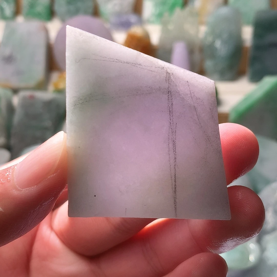 翡翠散珠翡翠原石片料