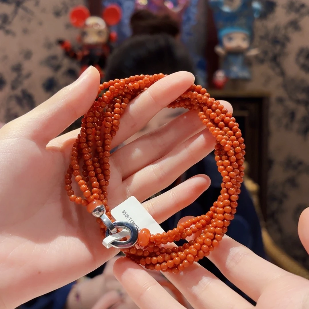 南红玛瑙未镶嵌颈饰多样性发其一