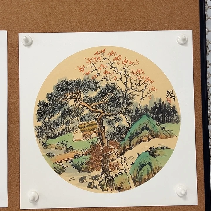 国画李文峰的画作