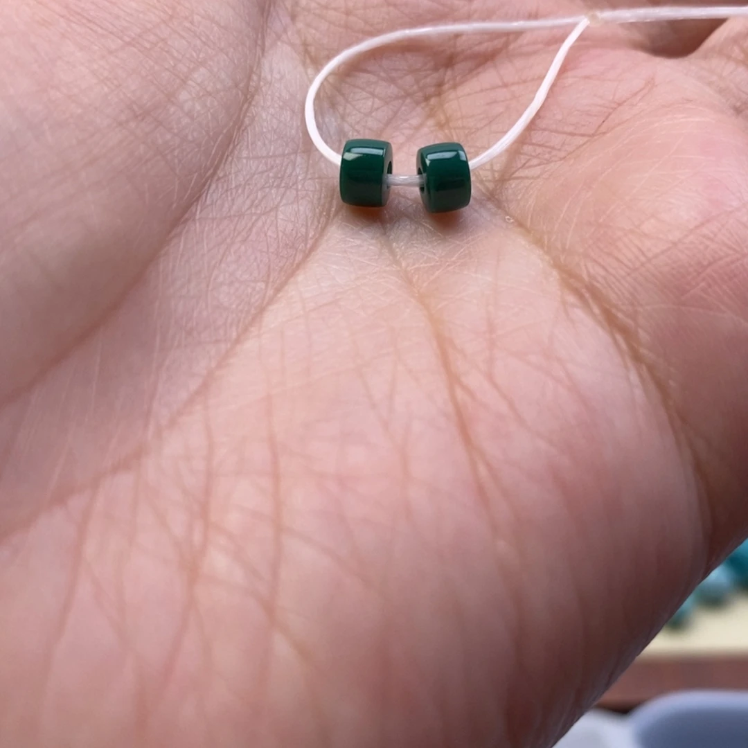 未镶嵌绿松石珠宝半成品