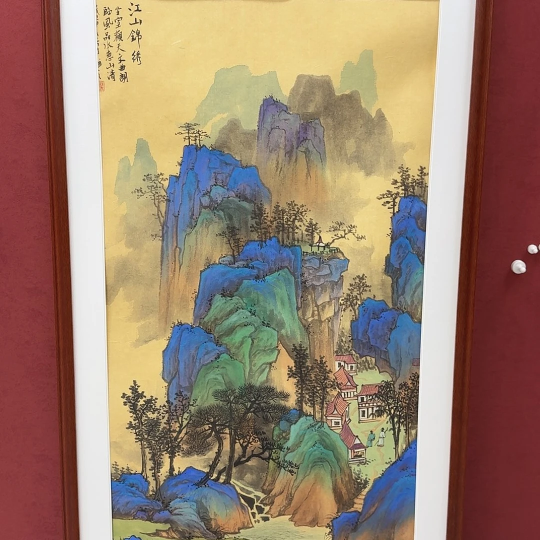 国画国画作品欣赏 140*70