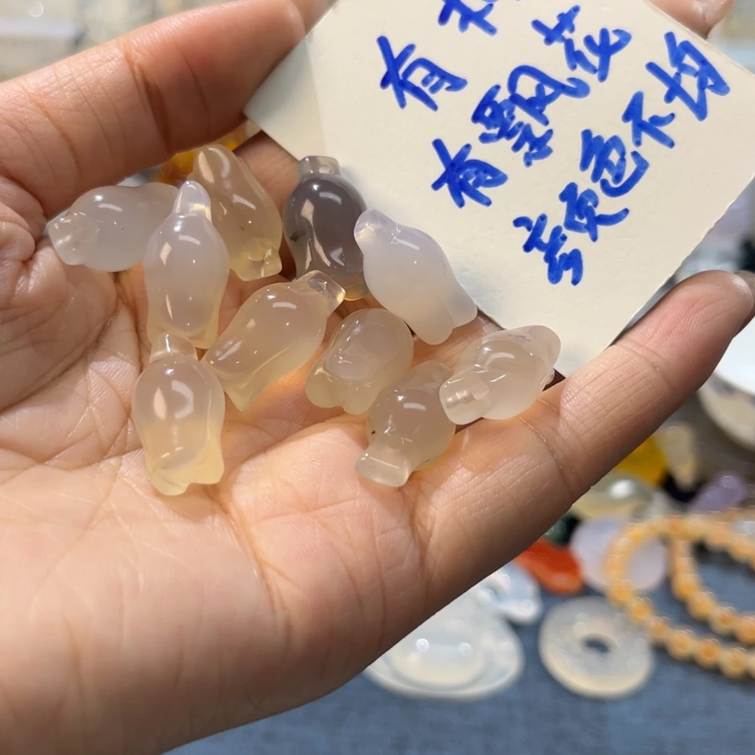 玛瑙/玉髓未镶嵌颈饰