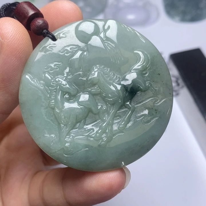 颈饰未镶嵌翡翠翡翠
