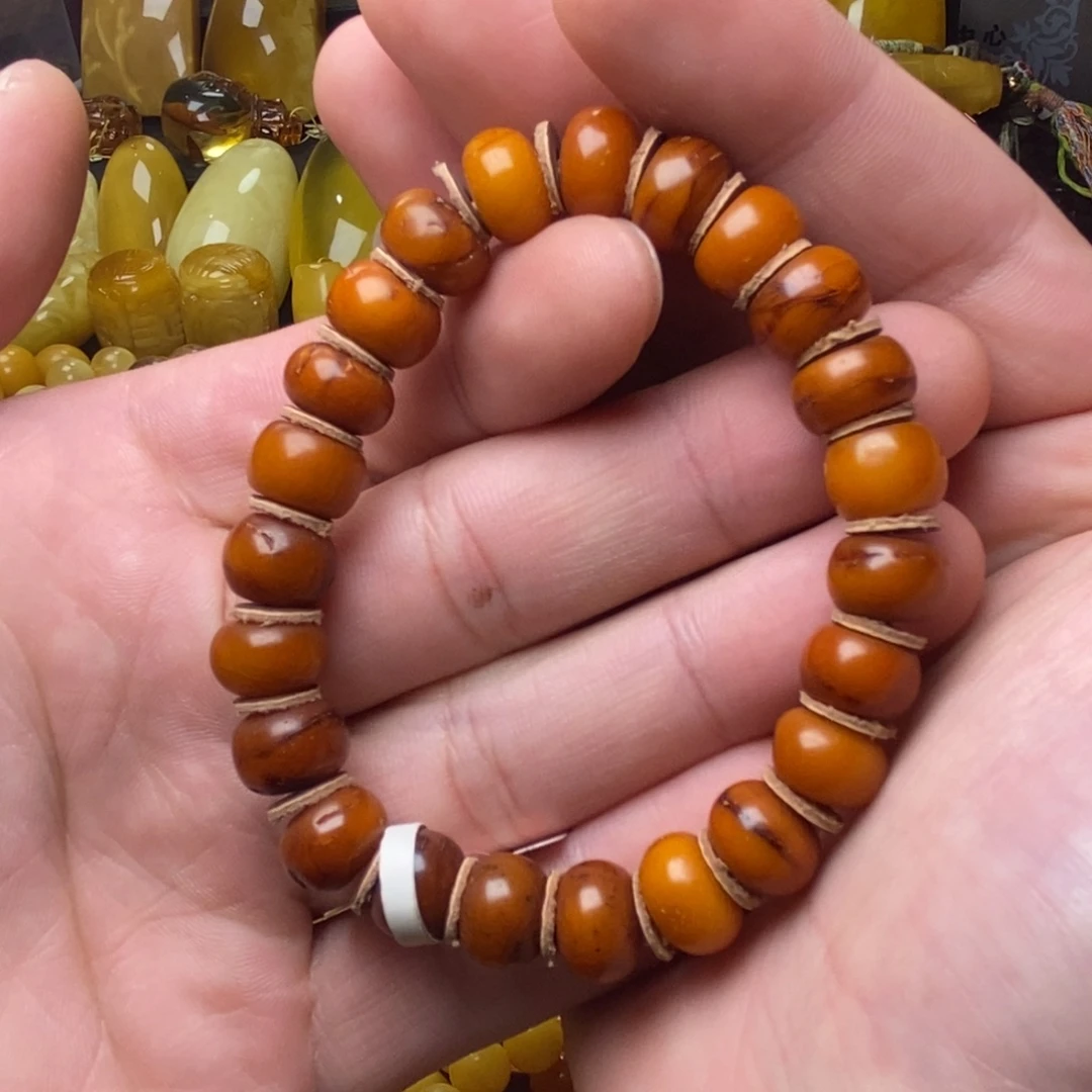 琥珀未镶嵌裸石蜜蜡