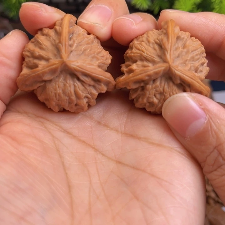 木质类文玩核桃盘山三棱37