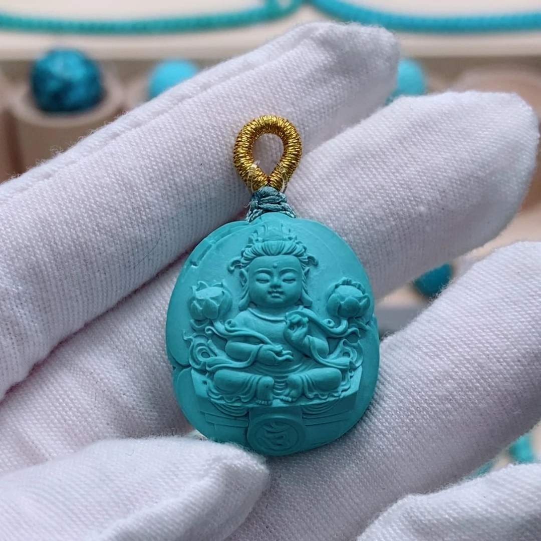 绿松石珠宝奇石未镶嵌