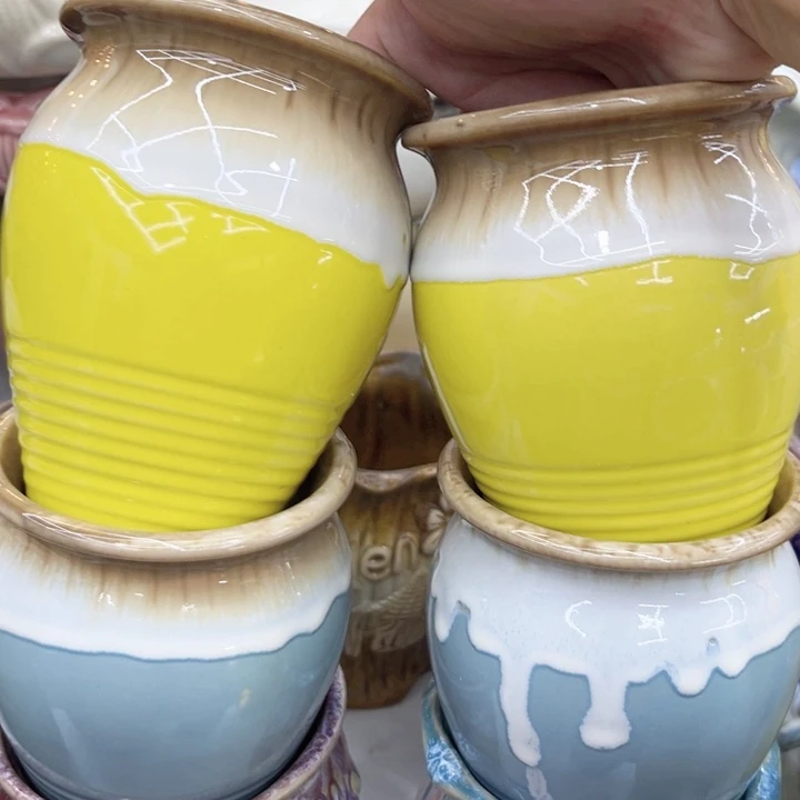 多肉植物陶瓷花盆9.99包邮