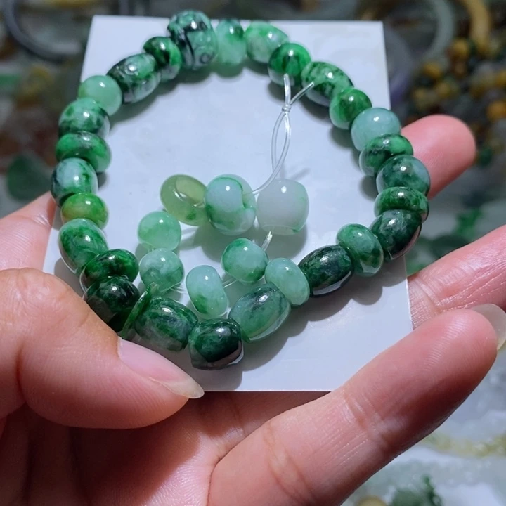 定制翡翠未镶嵌毛货