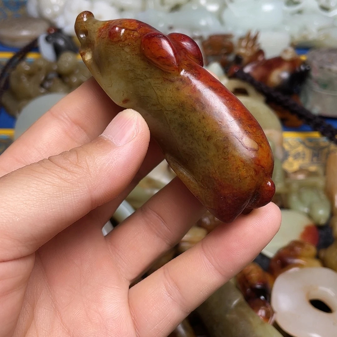 大***朝和田玉未镶嵌挂件