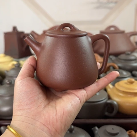茶壶紫砂底槽清料240cc