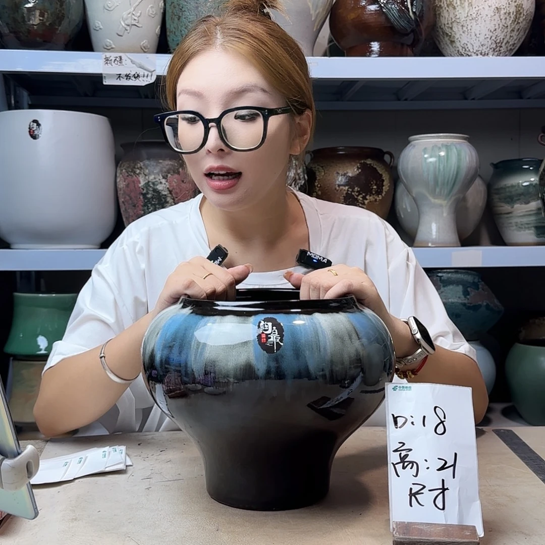 18@21 紫砂花盆尺寸