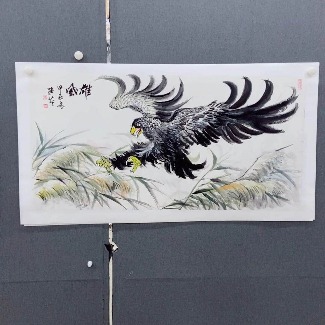 在***情国画手写手绘国画35