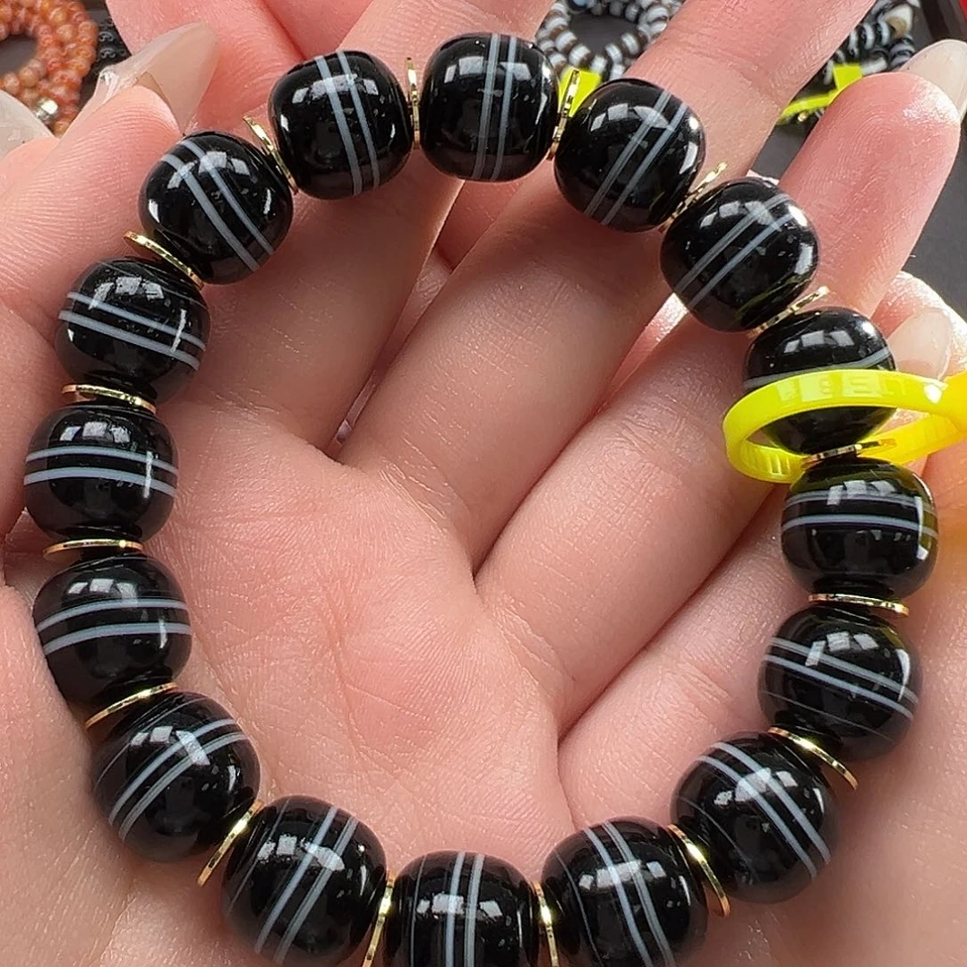 玛瑙/玉髓合金手链