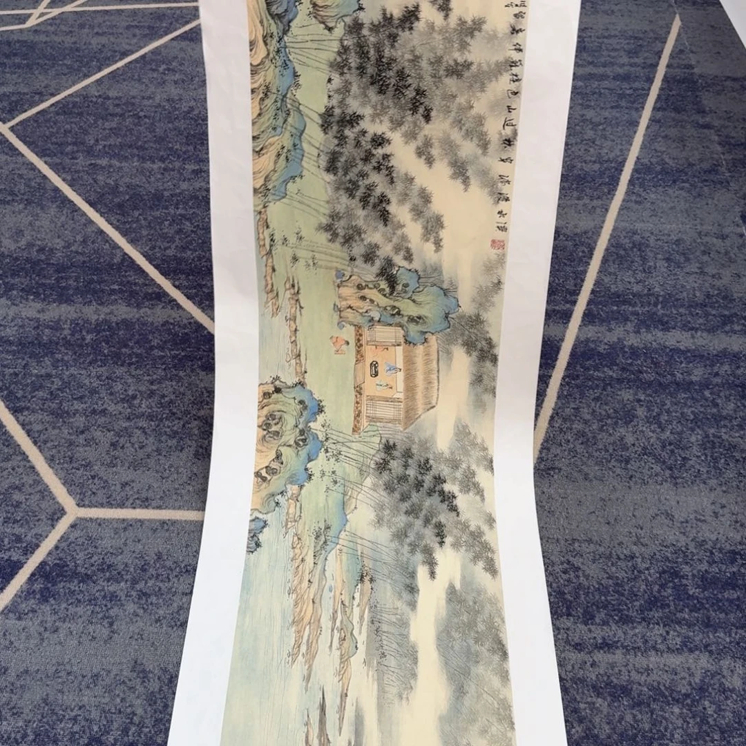 国画国画作品山水花鸟