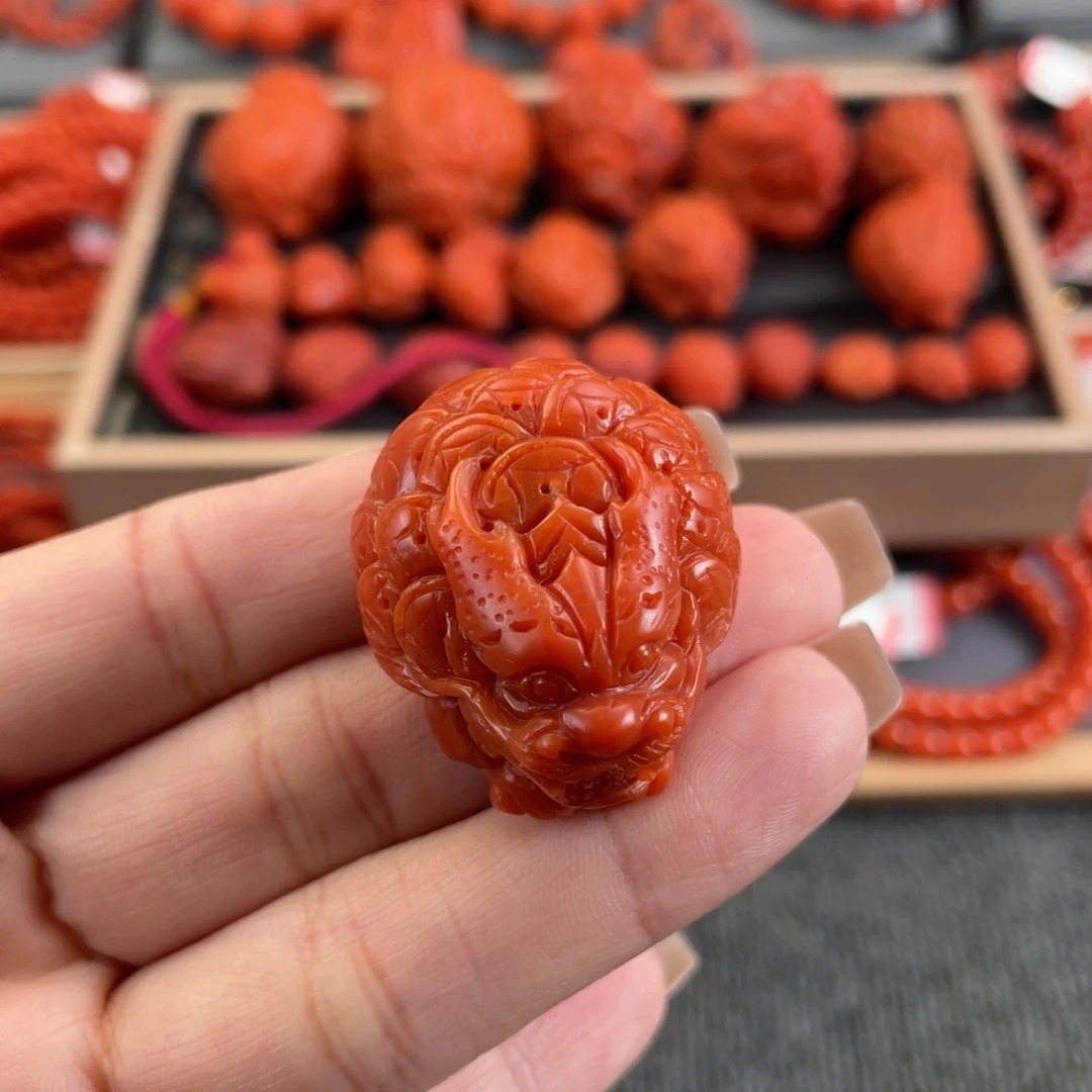 南红玛瑙未镶嵌吊坠(不含链)保山南红龙龟