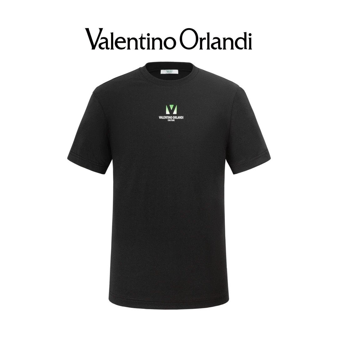 男士夏季时尚百搭圆领短袖T恤