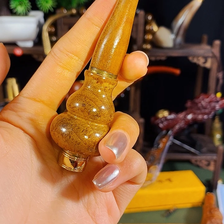 高端定制金丝楠烟嘴