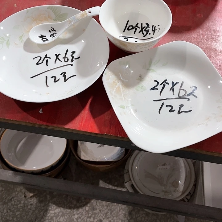 碗2190陶瓷碗盘，破损包赔