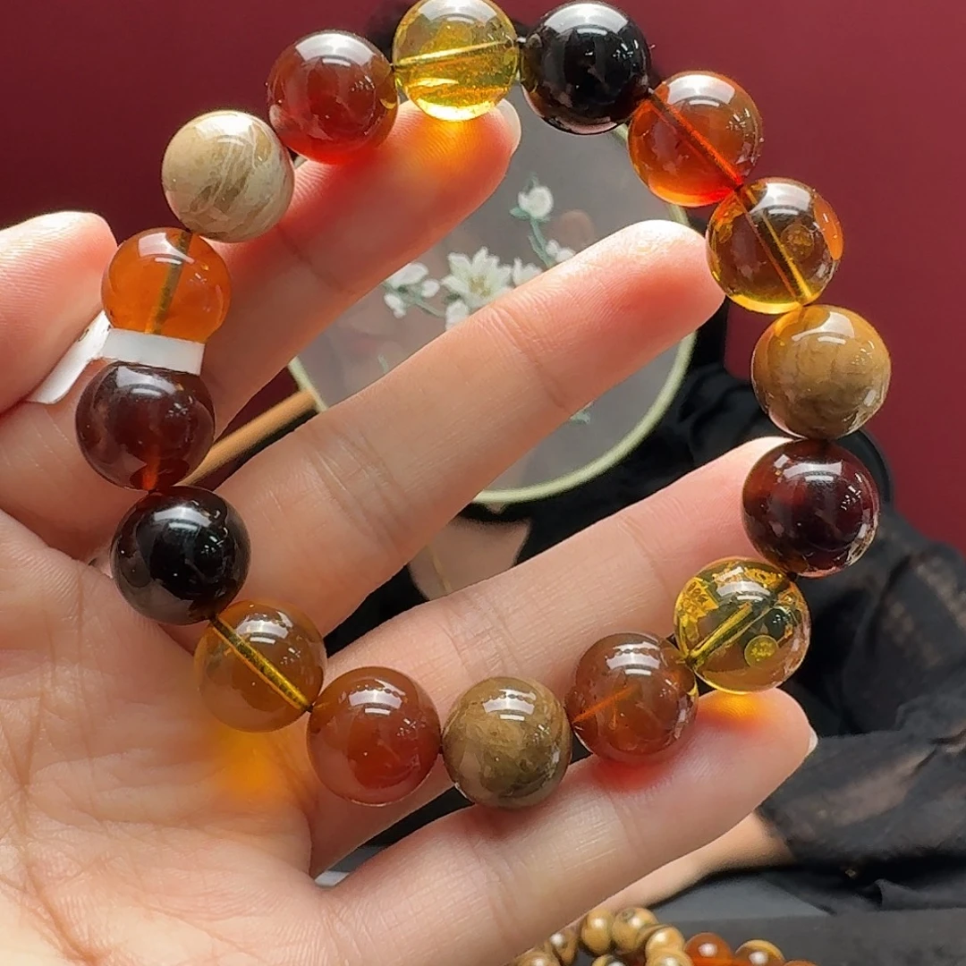 琥珀未镶嵌珠宝奇石