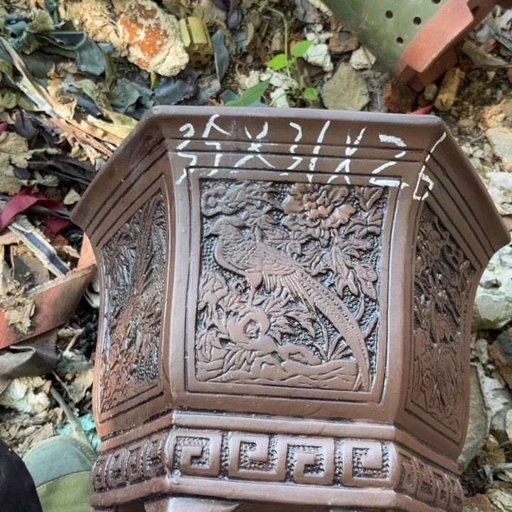 紫砂花盆紫砂的颜色