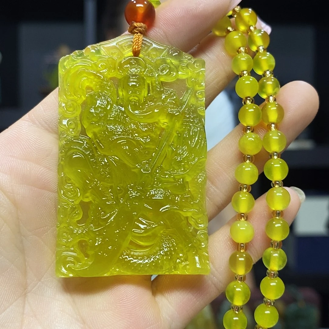 未镶嵌岫玉挂件吊坠