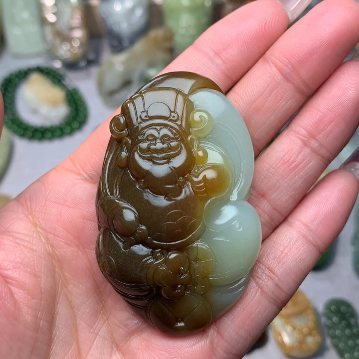 和田玉挂件未镶嵌