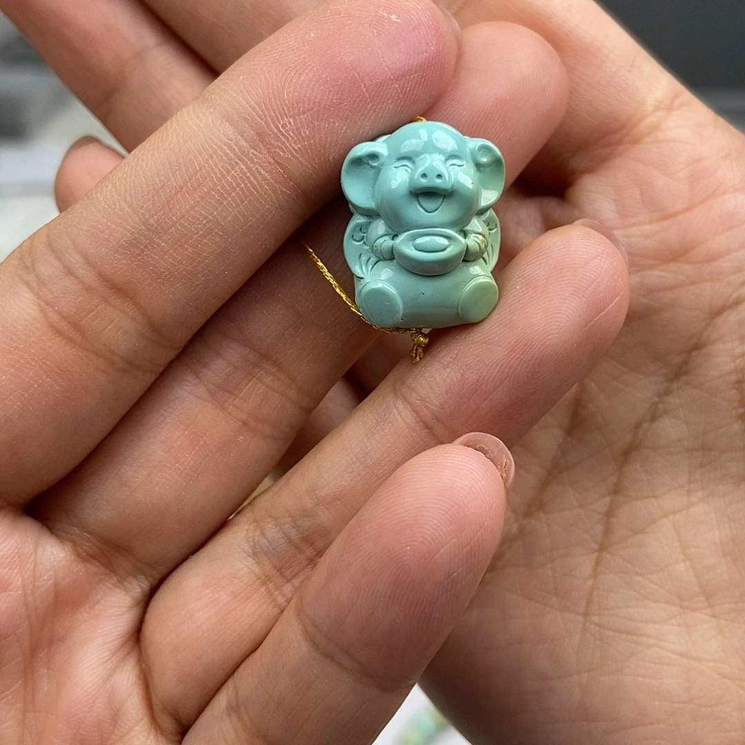 绿松石未镶嵌珠宝奇石