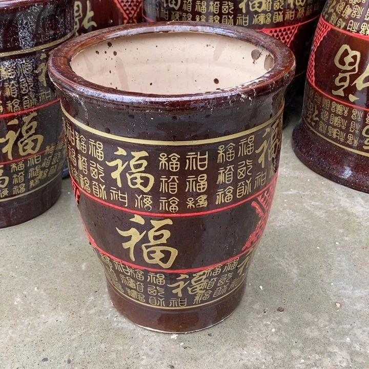 低腰棕百福中号缸口25/33