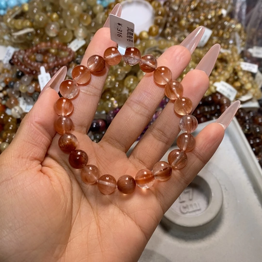 水晶手链未镶嵌爱****こ手链